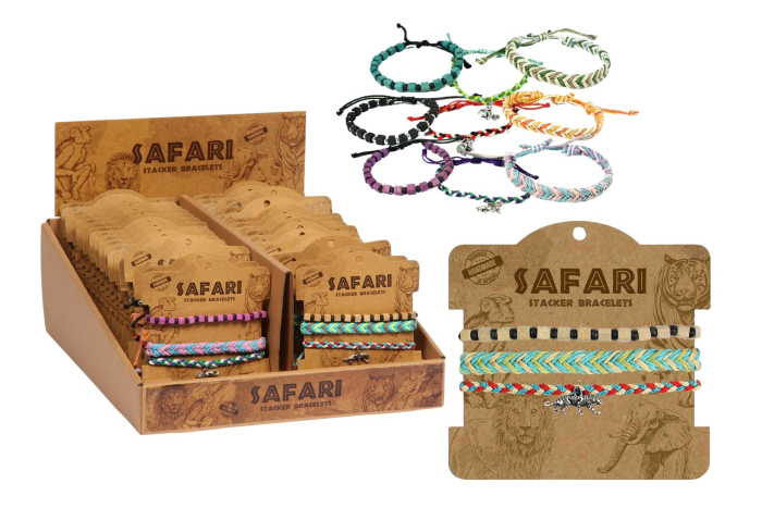 Set of 3 Safari Bracelet
