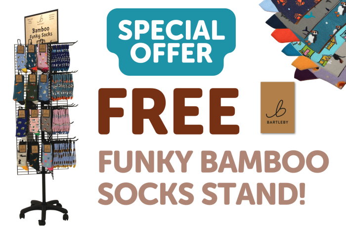 ☆ BAMBOO SOCK STAND DEAL ☆