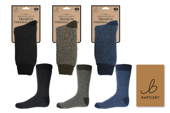 Mens Heritage Heat Thermal Socks