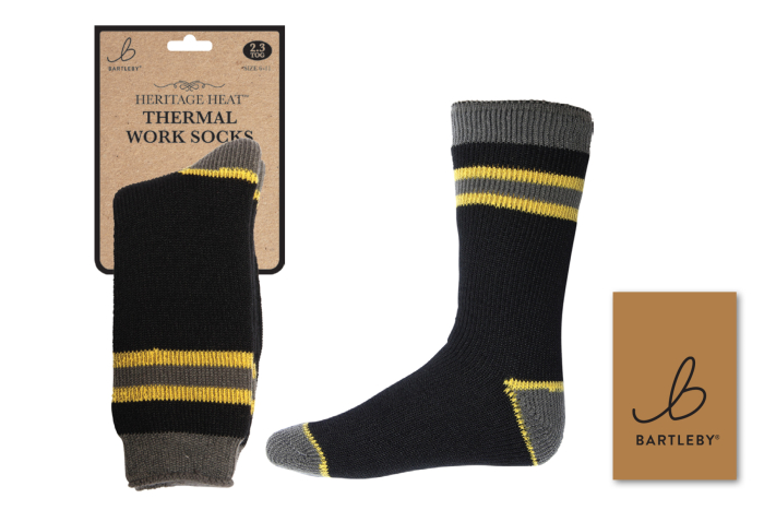 Mens Heritage Heat Work Socks