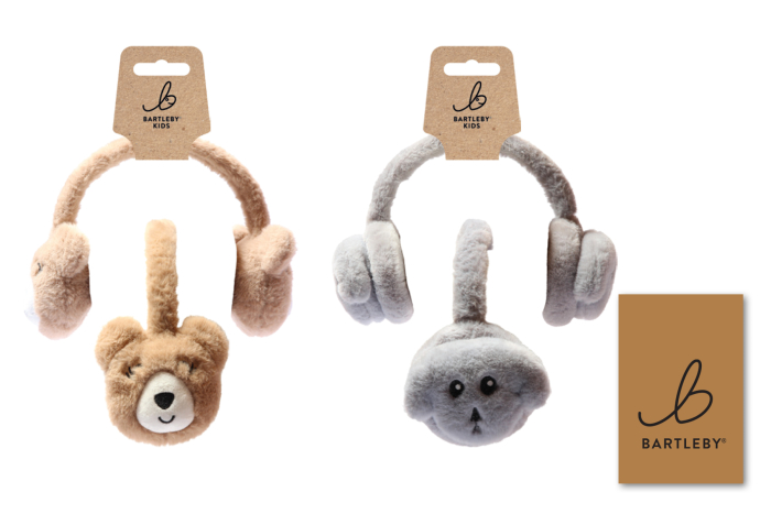 Childs Cosy Animal Ear Muffs 