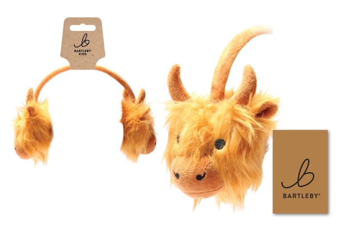 Childs Highland Cow Ear Muffs 