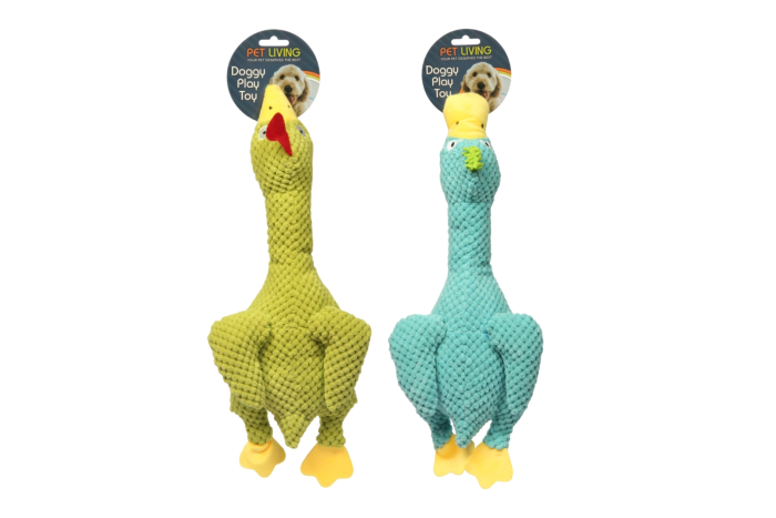 Soft Dog Toy - Squeaky Duck