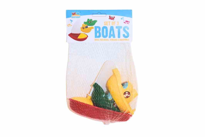 Mini Boats, Set of 3 