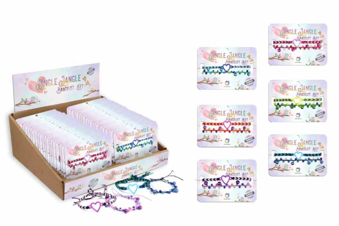 Jingle Jangle Bracelet Set, Carded 