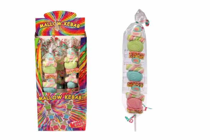 Mallow Kebab Lolly, In Display 