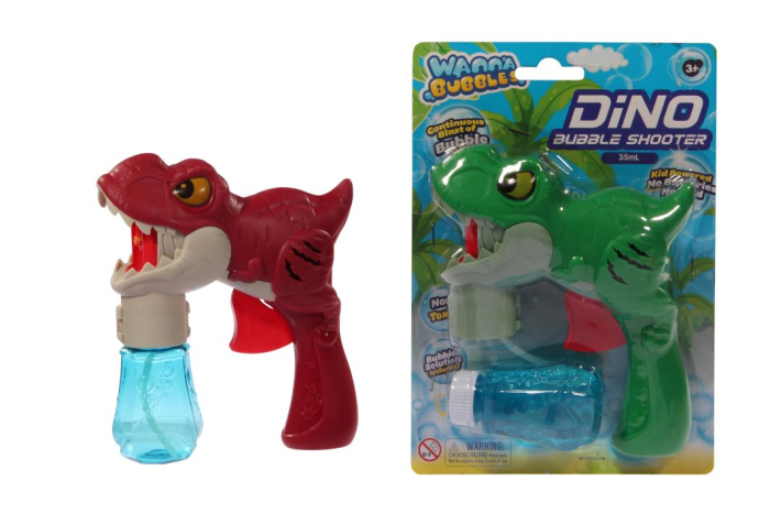 Dinosaur Bubble Blow Gun 