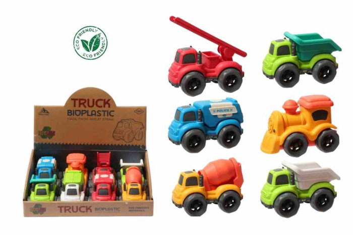 Bioplastic Trucks, In Display 