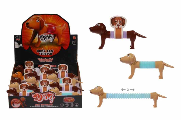 Sausage Dog Popper Tube, Light Up