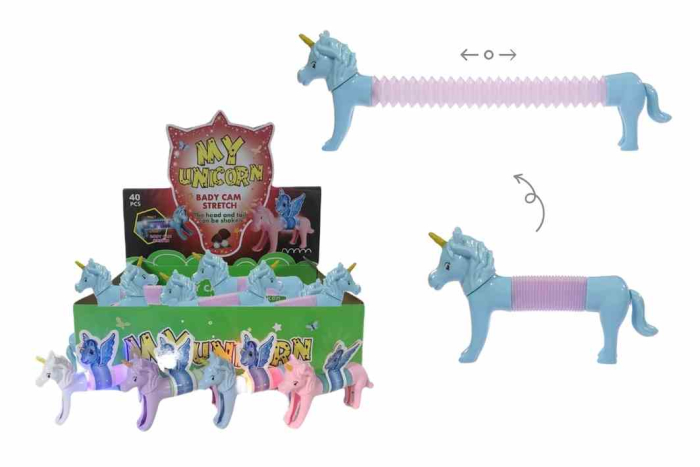 Unicorn Popper Tube, Light Up