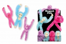 magnetic monkey soft toy